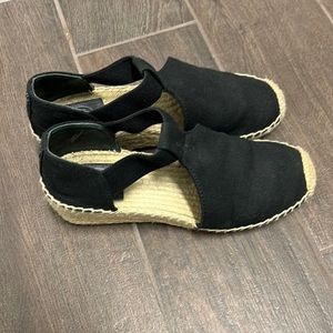 Black Tory Burch Espadrilles - size 7